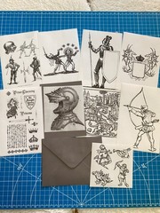 Medieval Enchantment Bundle – Dark Fantasy Ephemera Pack – #3
