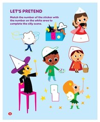 Sticker Activity Book Includes 500+ Stickers – Learn ABCs, Counting, Colors a…