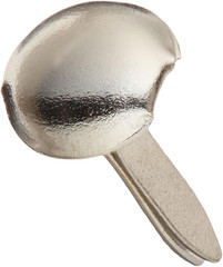 Mini Metal Paper Fasteners 3Mm 100/Pkg, round – Silver