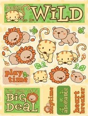 Reminisce Signature Series 3-Dimensional Sticker, Born to be Wild