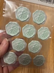 Recollections Monogram Stickers Letters S R E M A H P K B T Junk Journal Lot