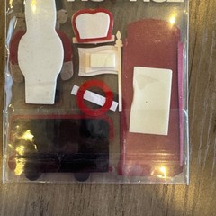 NEW, Vintage Jolee’s Boutique Dimensional Stickers «London» Theme 8 Pieces