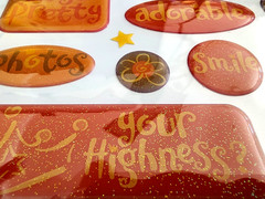 Creative Imaginations I’m The Princess Epoxy Stickers 3D Scrapbook Princesses