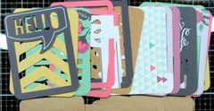 We R Memory Keepers Pocket Page Cards, Captured, 155 Cards, 155CAP Retired