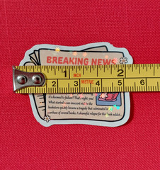 4 Holographic Stickers Reading Books Book Lover Bibliophile Cat Ghosts Dragon