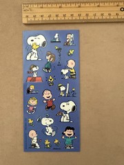 Peanuts Snoopy Character Friends Sticker Sheet Stickers Woodstock Charlie Lucy