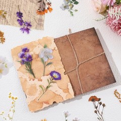 120 Pcs Transparent Flower Stickers for Scrapbooking, Journaling, Crafting