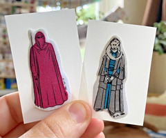 Vintage 80s Sticker Lot: Fuzzy Puffy Star Wars Return Of The Jedi Restored READ