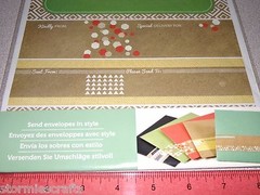 Envelope Wrappers Floral & Kraft Themed 36pcs 2 of each by We R memory keepers