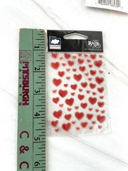 Assorted Gemstone Jewel & 3D Bubble Dot Stickers Borders Hearts Dots Candy Corn