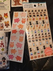 Lot of vintage & modern stickers stickopatamus Grossman Disney Sandylion
