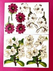 Anna Griffin Flower Pot Decoupage Diecuts 70+ PCS + Floral Recollection Layers