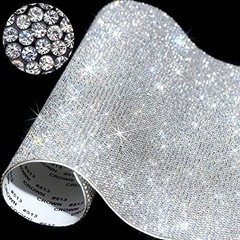 High-Density Rhinestone Sheet for Crafting – 12000 Bling Stickers – 9.4×7.9 Inch