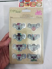 Large lot of scrapbook craft stickers 25 packs Family, summer, baby. Pop-up 3D +