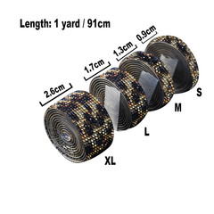 Self Adhesive Crystal Rhinestone Sticker Diamond Ribbon DIY Sticker Rhinestones