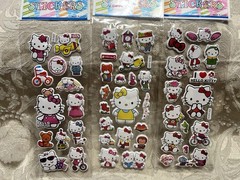 Retro Vintage Look Hello Kitty 3D Bubble Puffy Stickers 3 sets (#34)