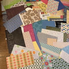 Lot Of 150+ Scrapbooking Paper Scraps