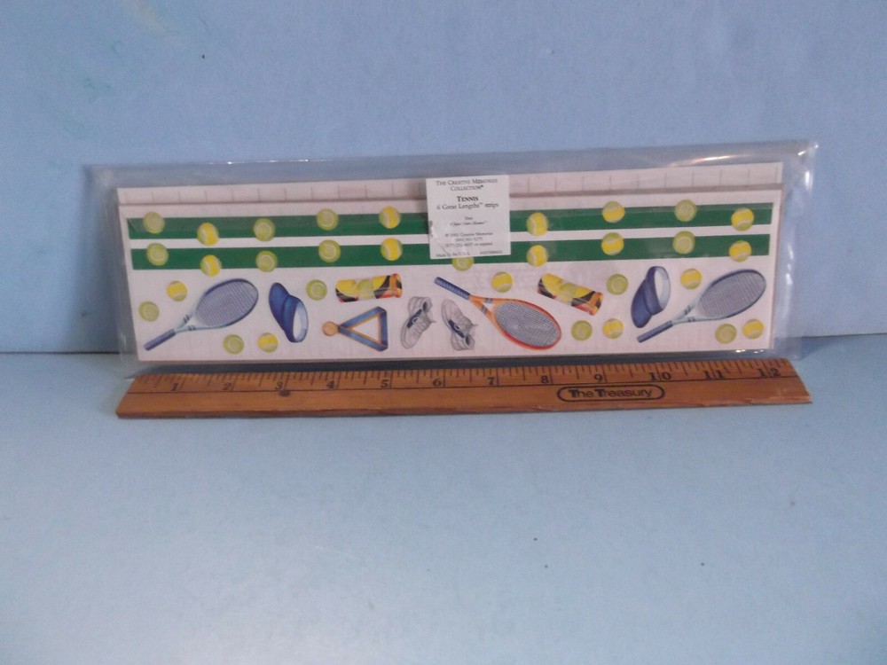 The Creative Memories Collection Tennis 12″ x 3″in great lengths strips 2002