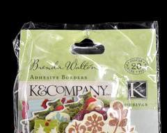 K & Company Mixed Lot of 5 Christmas Embellishments, Paper, & Borders NEW 2012