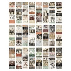 Tim Holtz ~ LARGE COLLAGE STRIPS ~ Halloween ~ Idea-ology