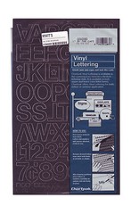 Vinyl Letters 1 Inch Caps Black