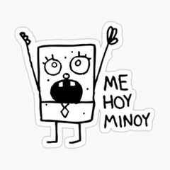 Me Hoy Minoy Meme Sticker 3 Pieces – Sticker Graphic – Auto, Wall, Laptop, 4 in