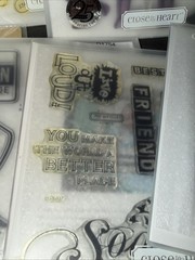Lot Papercrafting Junk Journal Stamps Paper Stickers Diecuts CTMH Recollections