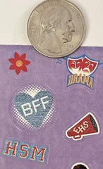 HIGH SCHOOL MUSICAL Stickers (26pc)Disney•4″x 6.5″East High •Wildcats•Singing•