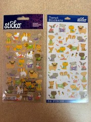The Paper Studio Puffy Animal & Insect Stickers Multicolor 494889