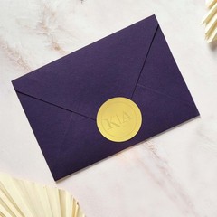 Matte Gold Foil 2″ Embossing Seal Stickers – 500 Round Blank Color Coding Labels
