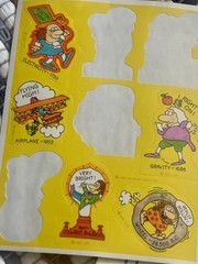 Vintage Lot of 1980’s 1990’s Stickers New Old Stock Nursery Rhymes Piglets