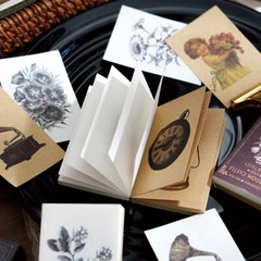 80Pcs Vintage Flowers Fairy Paper Stickers Book Junk Journals Card Scrapbooking