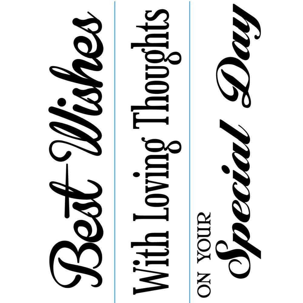 #129 Darice Embossing Folder Essentials » JUST BECAUSE 3 PACK » 1218-85