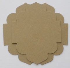 {4} *ORNATE NOTES* Style 10 – Labels / Mat Frames – Bare Chipboard Die Cuts