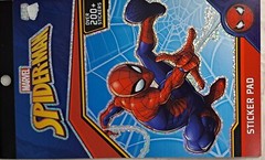 Sticker Pad Lot Spiderman & Avengers 2 Brand New Booklets 400+ Stickers