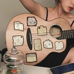 Bomichi 200 Vintage Aesthetic Sticker Pack 100 Designs Duplicate Colorful