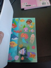 STICKERBOOK FOR KIDS 18 SHEETS A5 MERMAID (B)