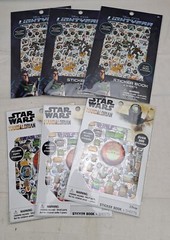 Lot of 1800 Stickers Star Wars, Disney Pixar Lightyear Includes Puffy