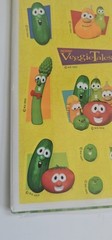 VTG Sealed Pack Veggie Tales Hallmark Sticker Sheets 4 Sheets 1 pack Made USA