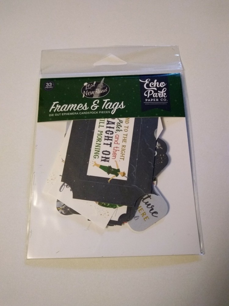 Crafts Die Cuts Frames & Tags Neverland Never Grow Up Lost Boys Clubhouse Dreams