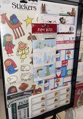 200+ Christmas Holiday Stickers Variety Sizes, Shapes, Styles For Gifts, Decor