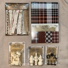 Tim Holtz Idea-Ology Items YOU CHOOSE FROM MANY Mixed Media, Holiday Themed