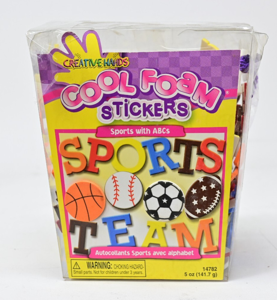 Cool Foam Stickers ABC’s 5 Oz.
