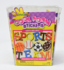 Cool Foam Stickers ABC’s 5 Oz.