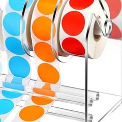 Multipurpose Acrylic Sticker Holder for Home and Office Efficiency Use