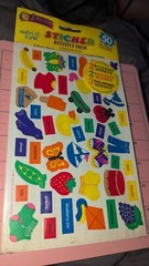 Vintage Sandylion Stickers Sticker Activity Pack Counting And Coloring New READ