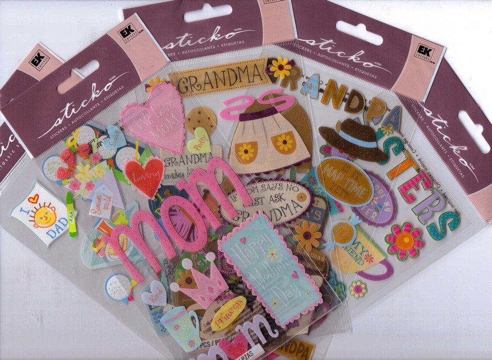 Sticko FAMILY/FRIEND themed~Adorable!~U CHOOSE~ Fast Ship!