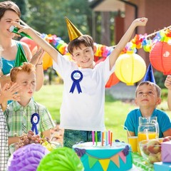 20 PCS Blank Award Prize Recognition Participation Ribbon Party Accessory