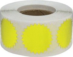 Metallic Gold Starburst Color Coding Labels, 1 Inch Round Adhesive Inventory …