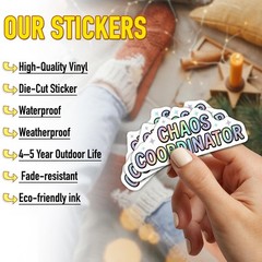 VERLUXA Chaos Coordinator Stickers 3 Pack